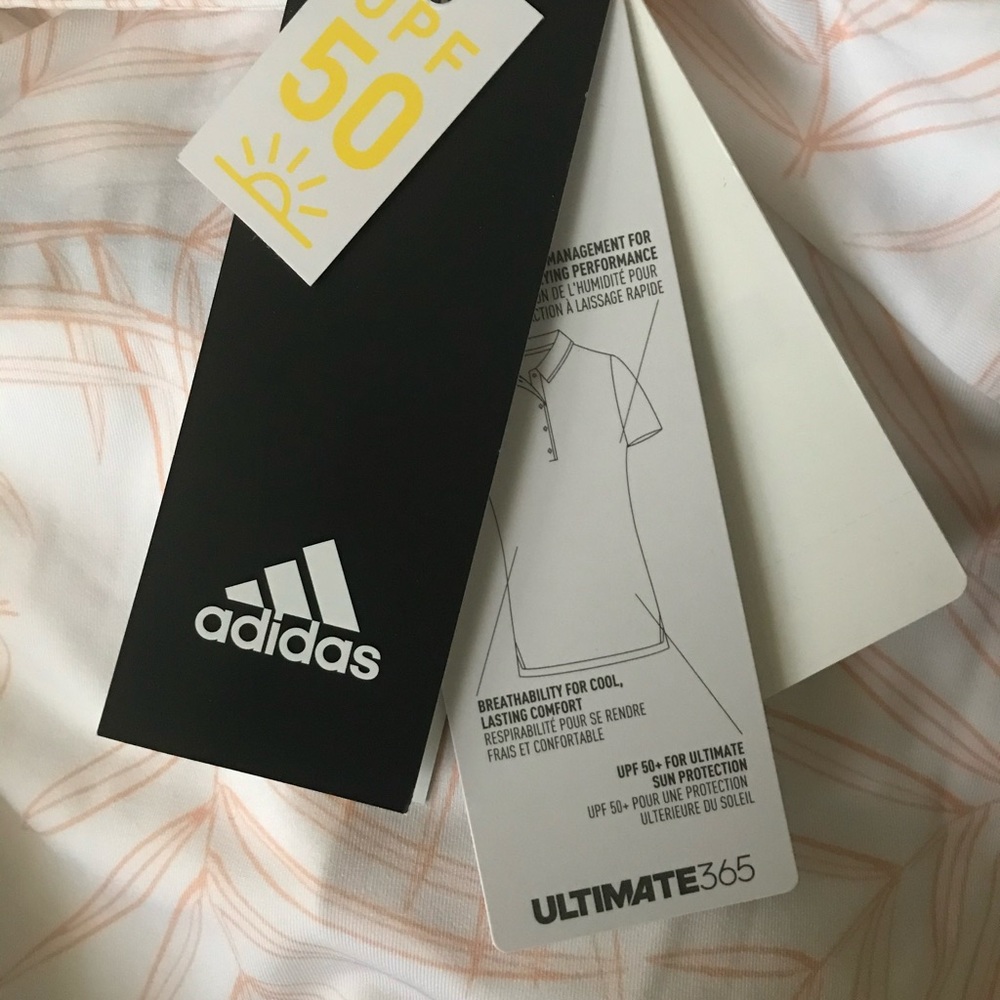 ADIDAS ULTIMATE PRINT SLEEVELESS POLO - Picture 6 of 11